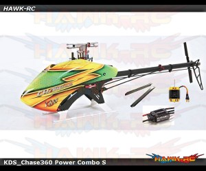 CHASE 360 Power Combo S (Kit +50A V3 ESC +2520-1880KV) V3